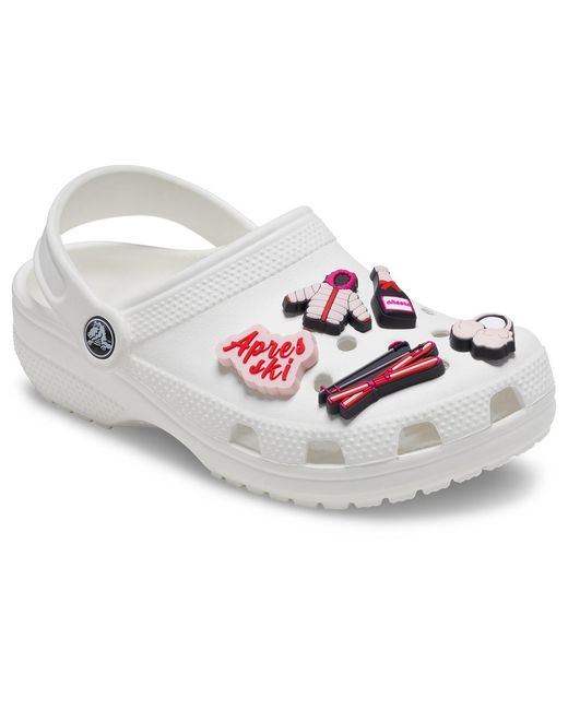 CROCSTM Blue Aftercare Kit Jibbitz Apres Ski Girl 5 Pack