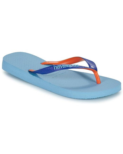 Havaianas Blue Flip Flops / Sandals (shoes) Top Mix