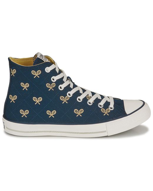 Converse Blue Shoes (high-top Trainers) Chuck Taylor All Star- Clubhouse for men