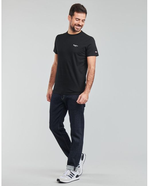 Pepe Jeans Black Original Basic Nos T Shirt for men