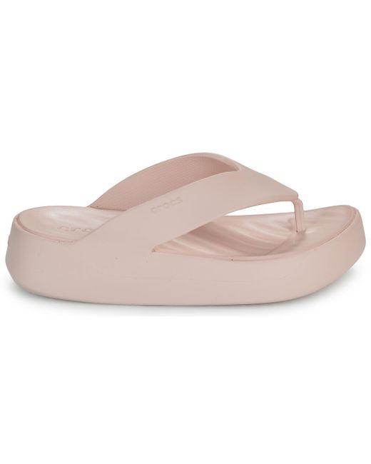 CROCSTM Pink Flip Flops / Sandals (shoes) Getaway Platform Flip