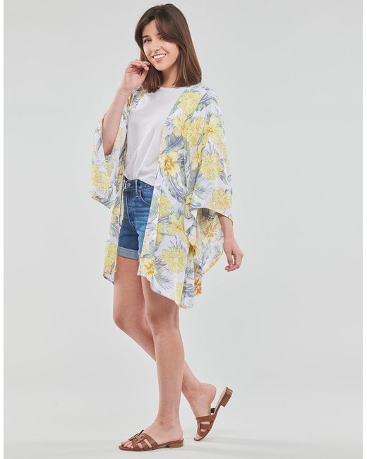 Rip Curl Blue Jacket Always Summer Kimono