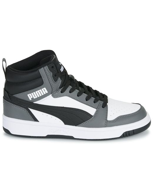 PUMA Black Shoes (high-top Trainers) Rebound V6 for men