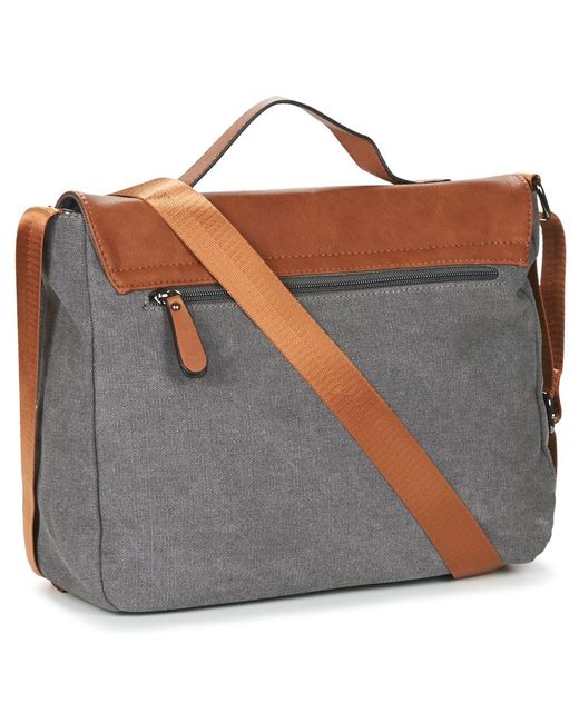 Casual Attitude Brown Henvi Shoulder Bag for men