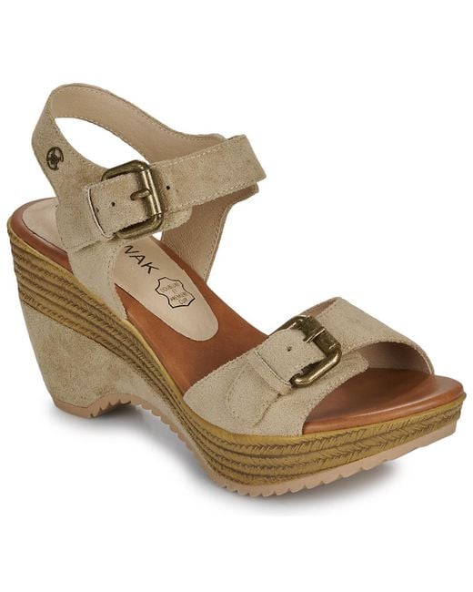 Chattawak Metallic Wedge Sandals Makati