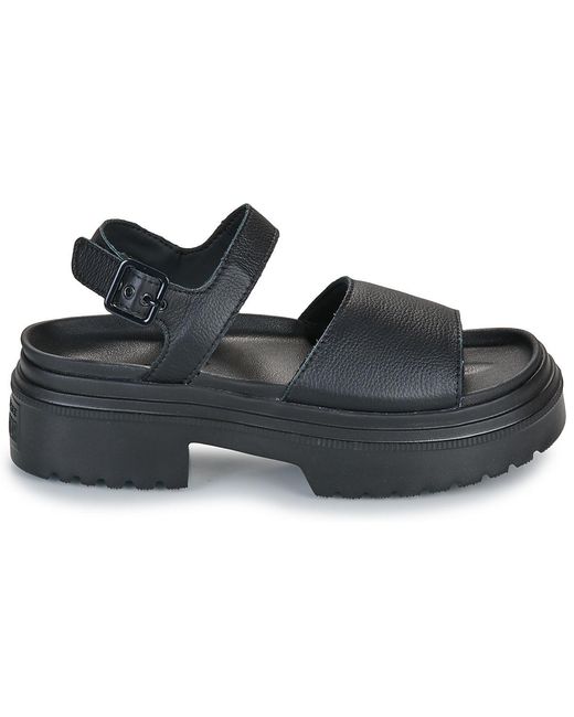 Converse Black Wedge Sandals Chuck Taylor All Star LUGGED Heel Sandal