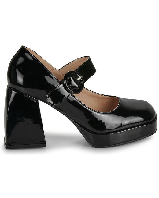 Moony Mood Black Heels Celene
