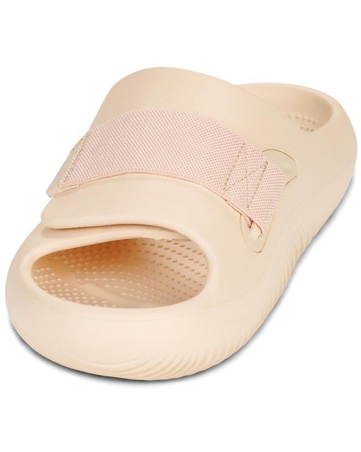 CROCSTM Natural Flat Sandals Mellow Luxer Slide