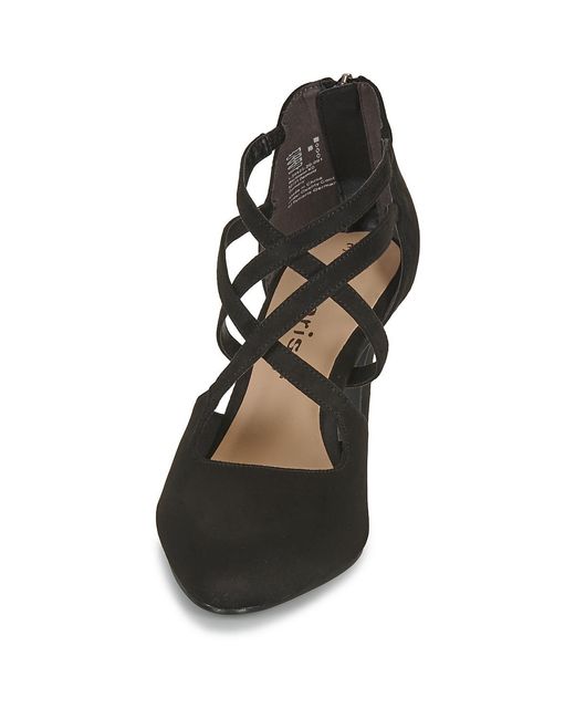 Tamaris Black Heels Undine