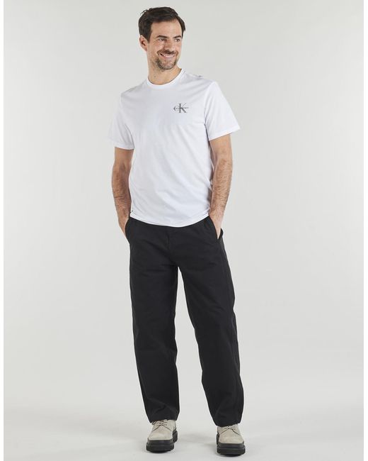 Jack & Jones Black Trousers Jpstevan Jett Chino Ln for men