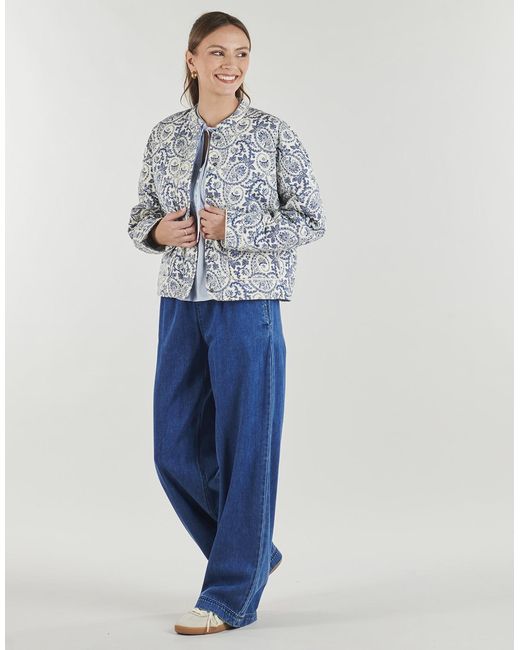 ONLY Blue Jacket Onlhallie Quilted