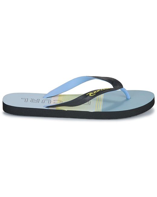 Rip Curl Blue Flip Flops / Sandals (shoes) Breakers Bloom Open Toe for men