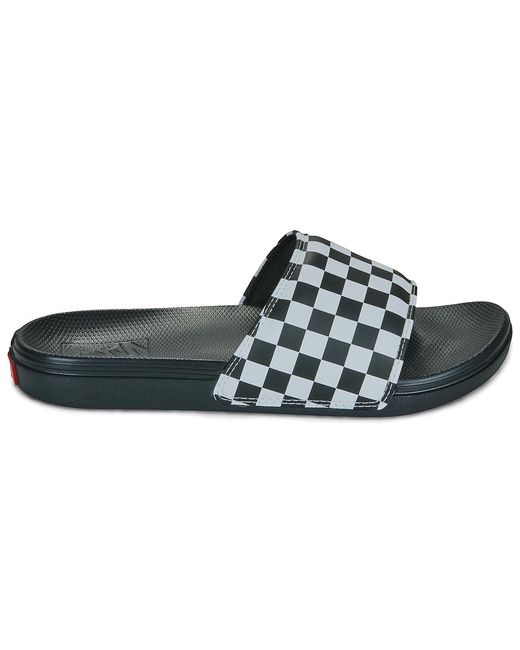 Vans Black Tap-dancing Mte La Costa Slide-on (checkerboard) Truwht/blk