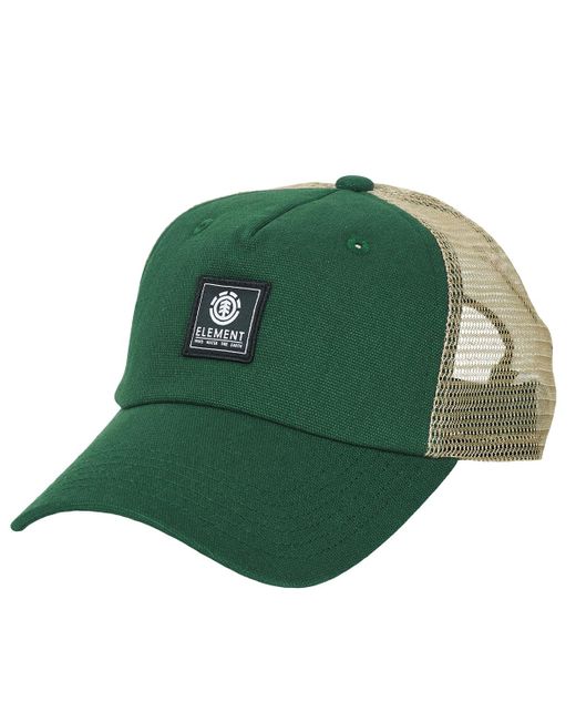 Element Green Cap Icon Mesh Cap for men