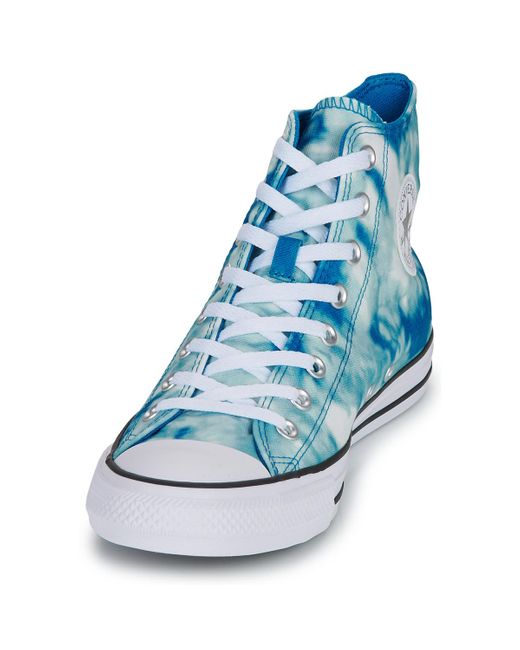 Converse Blue Shoes (high-top Trainers) Chuck Taylor All Star Tie-dye for men