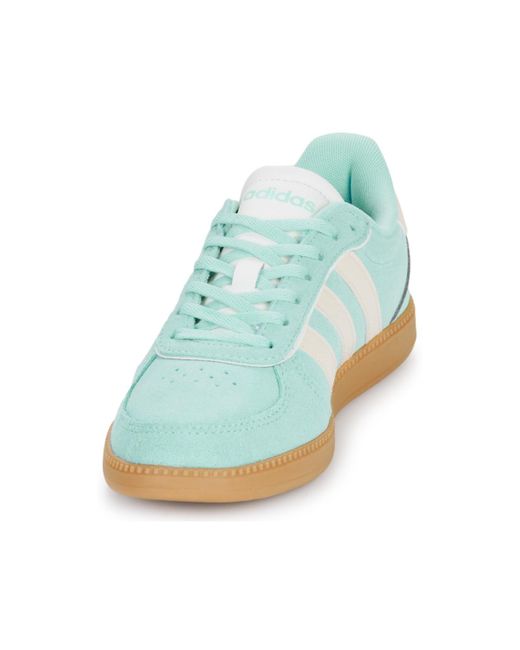 Adidas Blue Shoes (trainers) Breaknet Sleek Suede