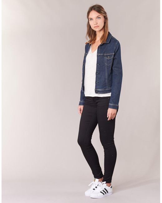 Betty London Blue Ihelefi Denim Jacket