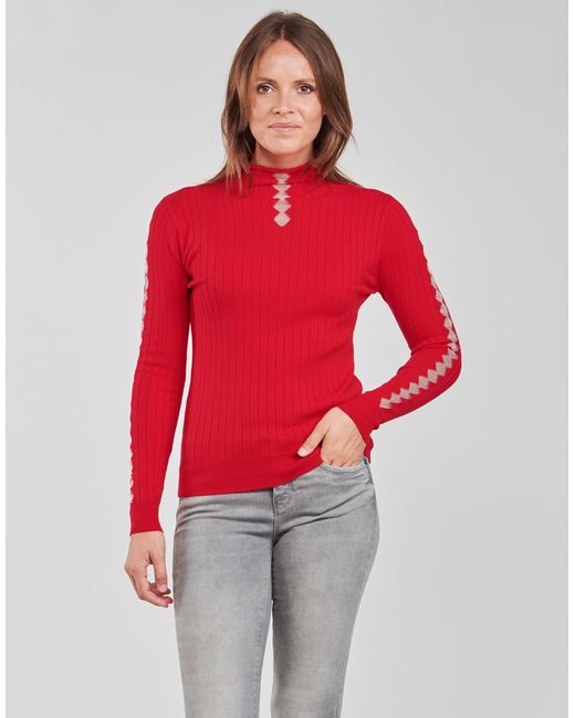 Moony Mood Red Pabjato Sweater