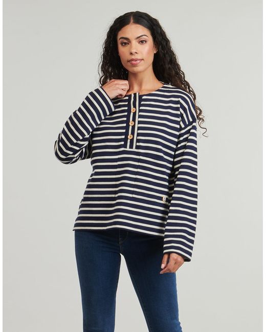 Armor Lux Blue Blouse Marniere Tunisienne Heritage