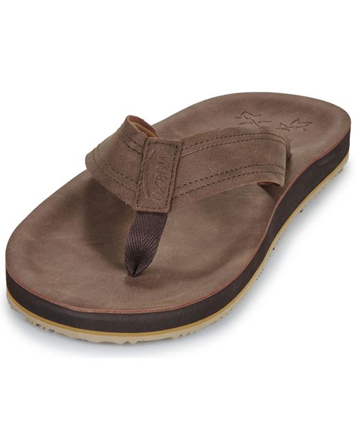 Oxbow Brown Flip Flops / Sandals (shoes) Visko for men