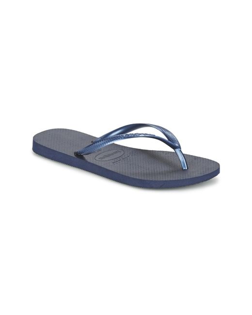 Havaianas Blue Flip Flops / Sandals (shoes) Slim