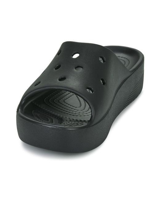 CROCSTM Black Tap-dancing Classic Platform Slide