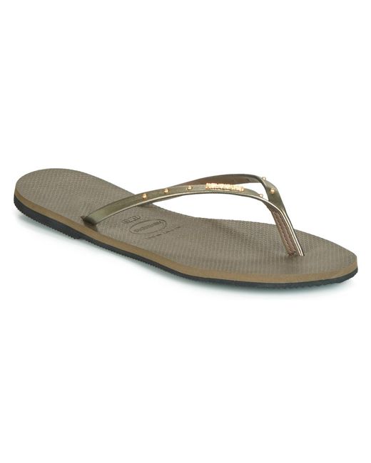 Havaianas Gray Flip Flops / Sandals (shoes) You Max
