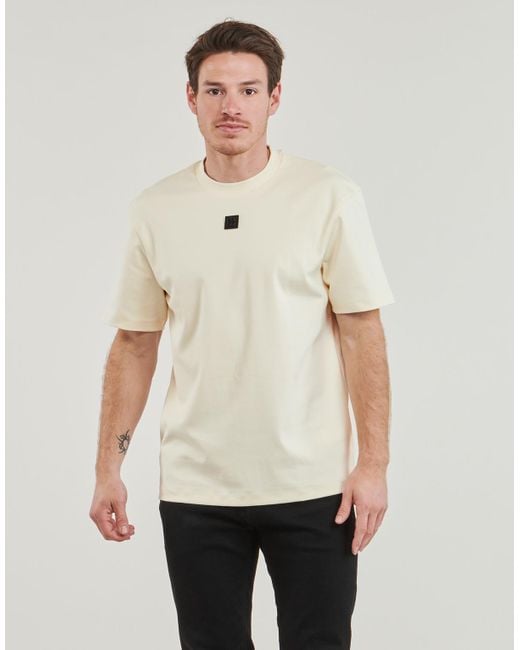 HUGO Natural T Shirt Dalile for men