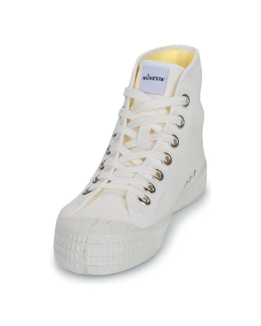 Novesta Gray Shoes (high-top Trainers) Star Dribble 10 White