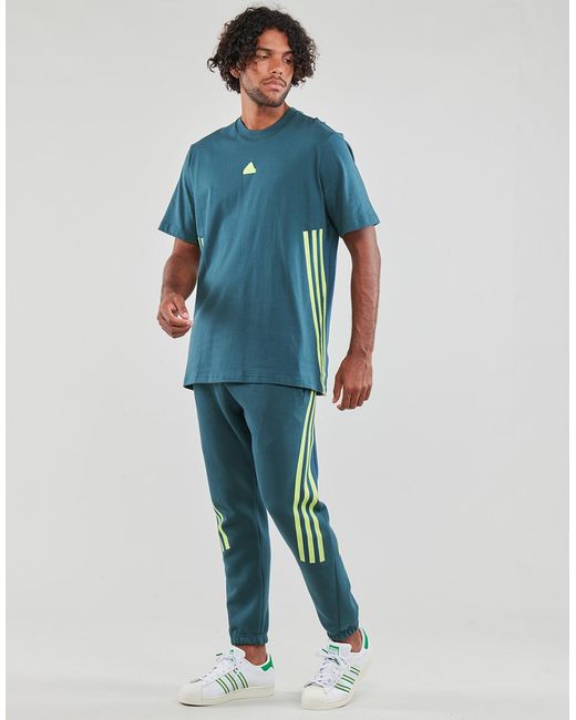Adidas Green T Shirt Fi 3s T for men