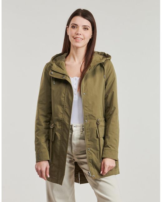 ONLY Green Parka Onllouise