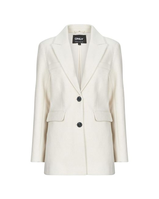 ONLY White Coat Onlblake