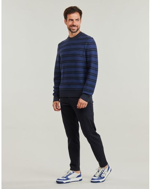 Boss Blue Sweater Amodero for men