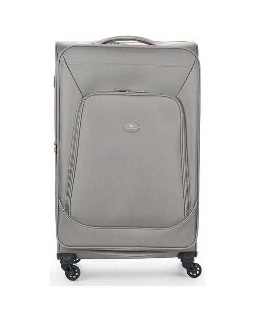 David Jones Gray Soft Suitcase