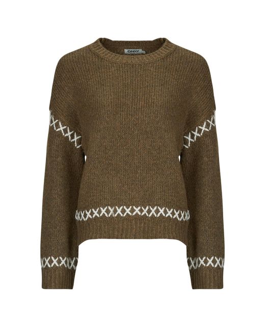 ONLY Green Sweater Onlamanda