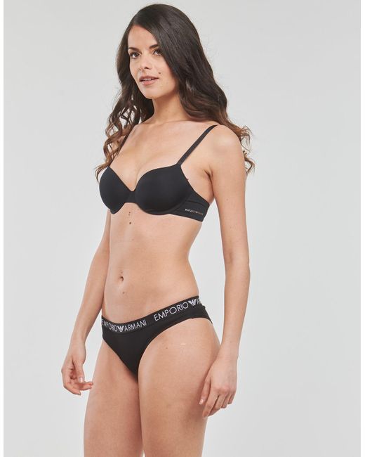Emporio Armani Black Underwire Bras Invisible Bra 2loop