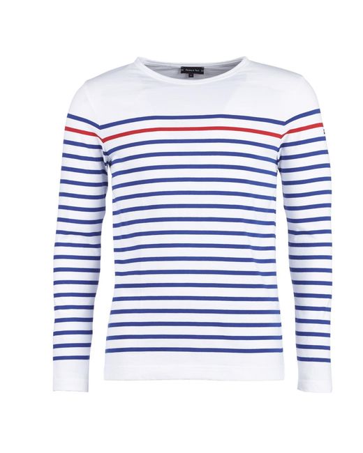 Armor Lux Blue Long Sleeve T-shirt Yayayout for men