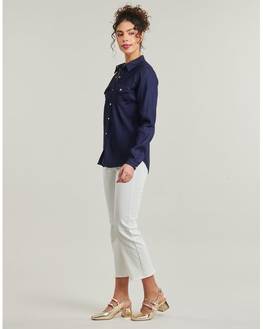 Vila Blue Shirt Vibista Denim
