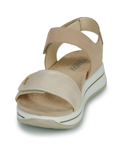 Igi&co Metallic Flat Sandals D.sindy