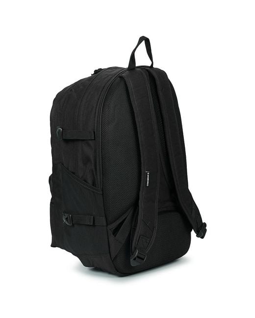Converse Black Backpack Straight Edge Backpack