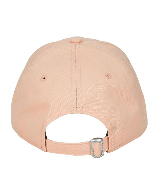 KTZ Pink Cap Female Metallic Logo 9forty® New York Yankees Prs
