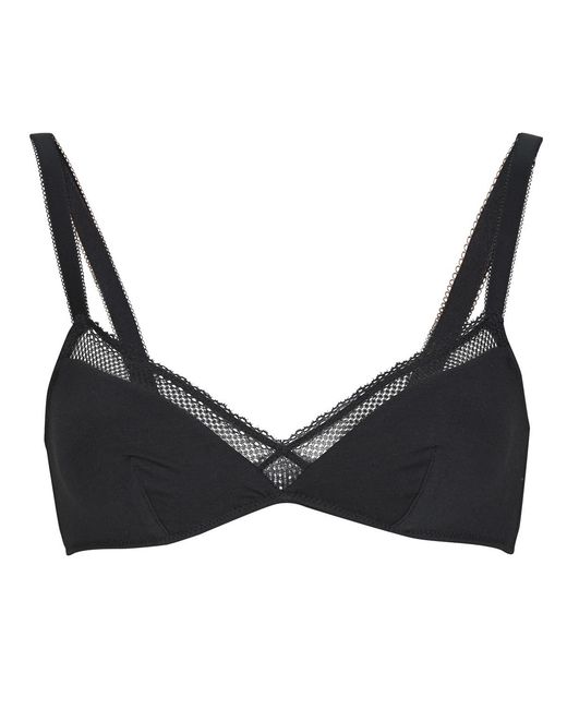 Passionata Black Triangle Bras And Bralettes Charlotte Triangle Bra