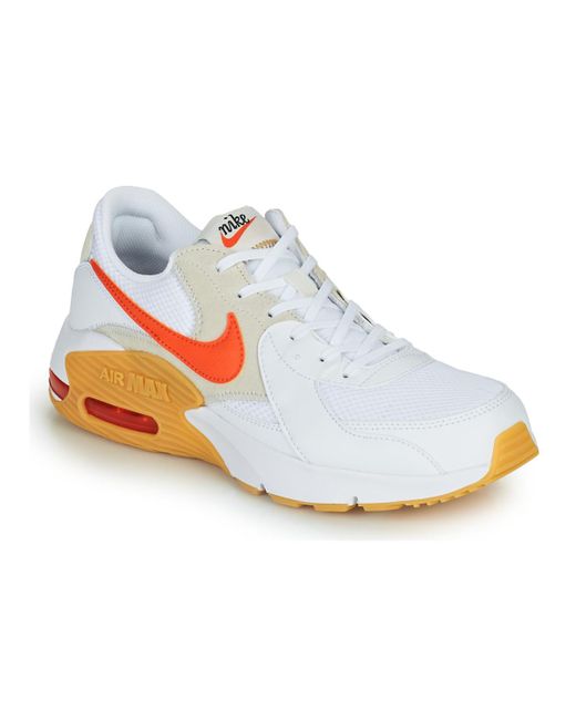 Nike Air Max Excee Running Shoe in White for Men - Save 42% - Lyst