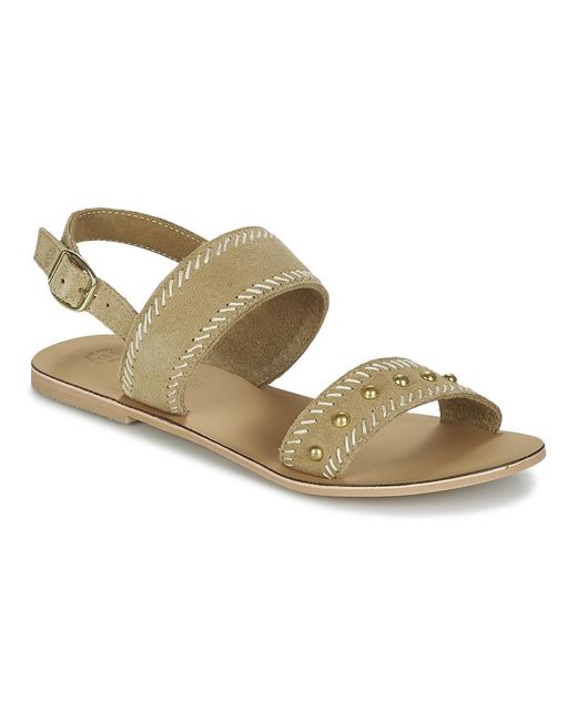 Betty London Metallic Ikari Sandals
