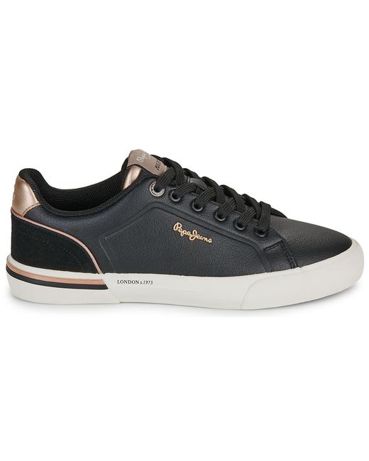 Pepe Jeans Black Shoes (trainers) Kenton Campus W