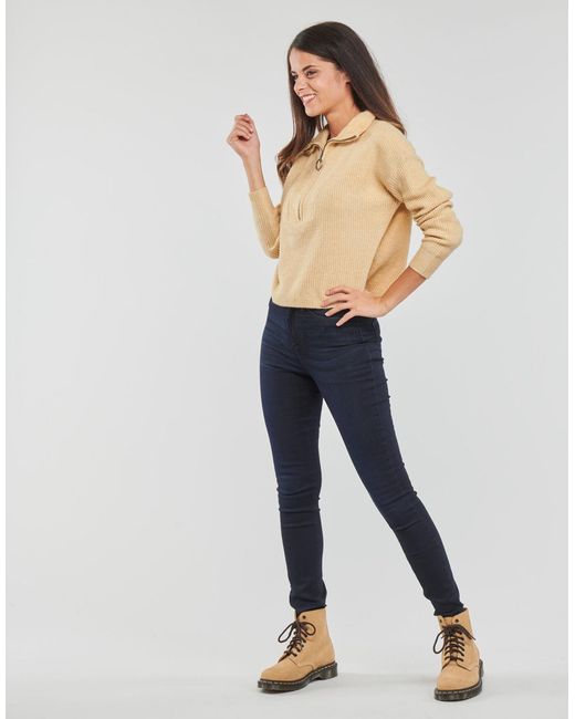 Noisy May Blue Nmcallie V1241db Skinny Jeans