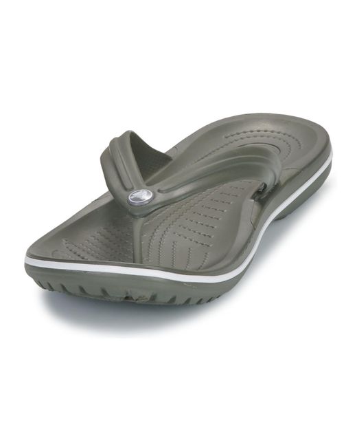 CROCSTM Gray Flip Flops / Sandals (shoes) Crocband Flip for men