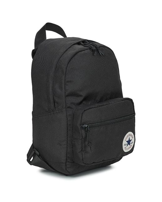 Converse Black Backpack Bp Go Lo Backpack