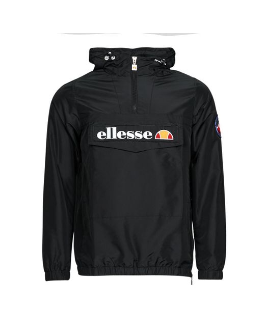 Ellesse Black Mont 2 Jacket Windbreakers for men