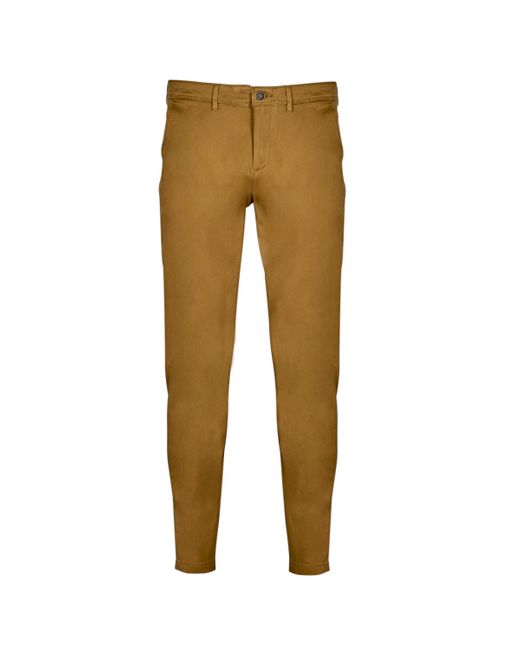 Jack & Jones Brown Trousers Jpstmarco Jjbowie Sa for men